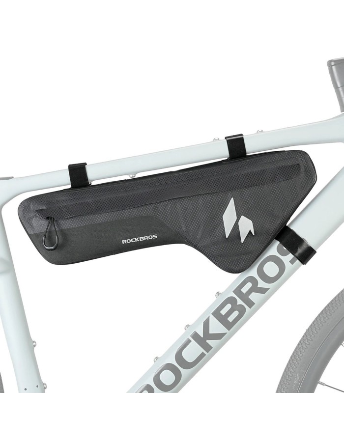 Rockbros AS-152 Down Tube Bike Bag Waterproof 1.9L - Black