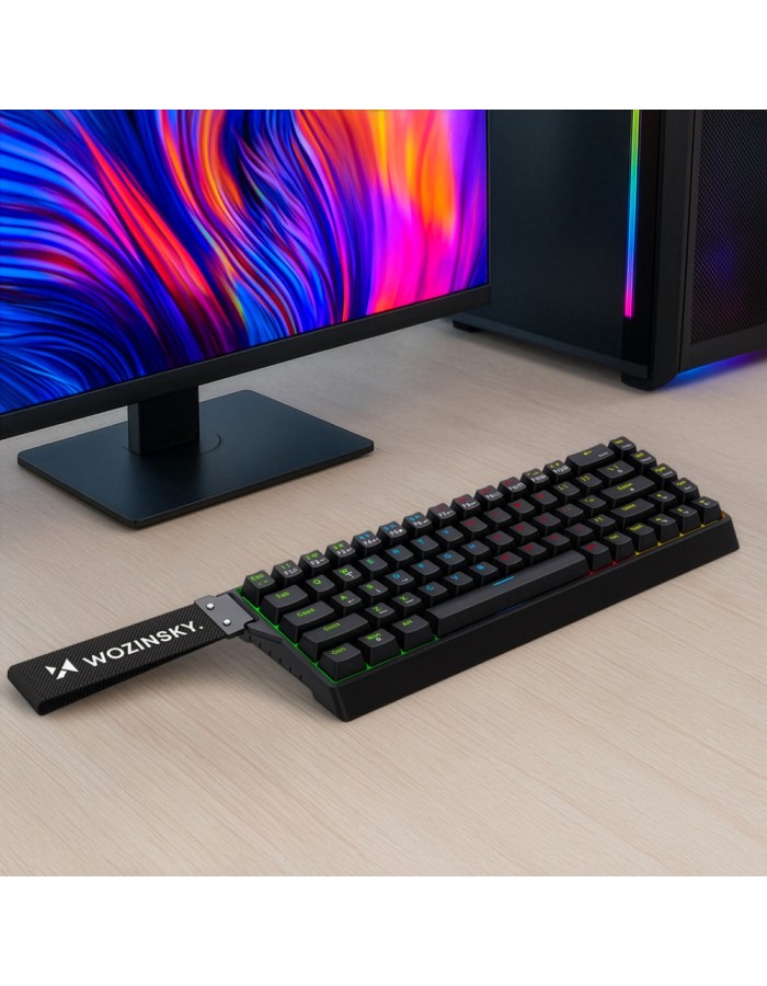 Wozinsky WKGP-1165 Mechanical Gaming Keyboard with RGB Backlight - Black Wozinsky WKGP-1165 Mechanical Gaming Keyboard with RGB Backlight - Black