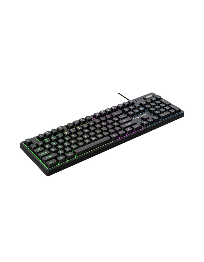 Wozinsky WKG-200 RGB Membrane Gaming Keyboard with Scroll Wheel - Black Wozinsky WKG-200 RGB Membrane Gaming Keyboard with Scroll Wheel - Black