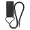 Samsung Galaxy S26 Case with Fiber Lining and Crossbody Strap - Black