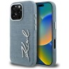 Karl Lagerfeld FW Jeans Signature Logo iPhone 16 Pro Case - Blue Karl Lagerfeld FW Jeans Signature Logo iPhone 16 Pro Case - Blue