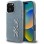 Karl Lagerfeld FW Jeans Signature Logo iPhone 16 Pro Case - Blue