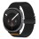 Tech-Protect Nylon Clasp Strap for Samsung Galaxy Watch 40/44/46 mm - Black