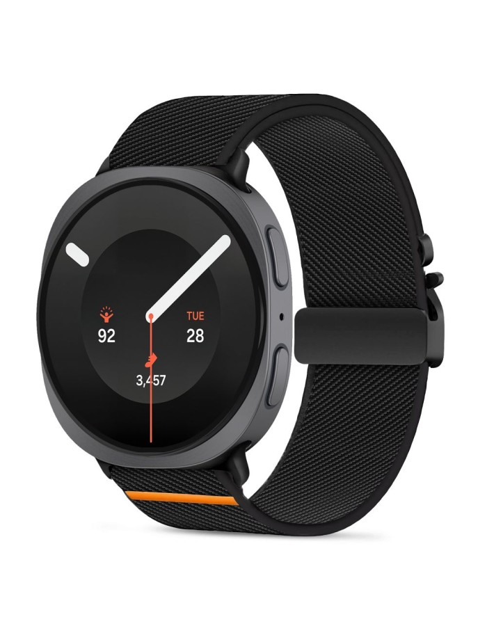Tech-Protect Nylon Clasp Strap for Samsung Galaxy Watch 40/44/46 mm - Black Tech-Protect Nylon Clasp Strap for Samsung Galaxy Watch 40/44/46 mm - Black