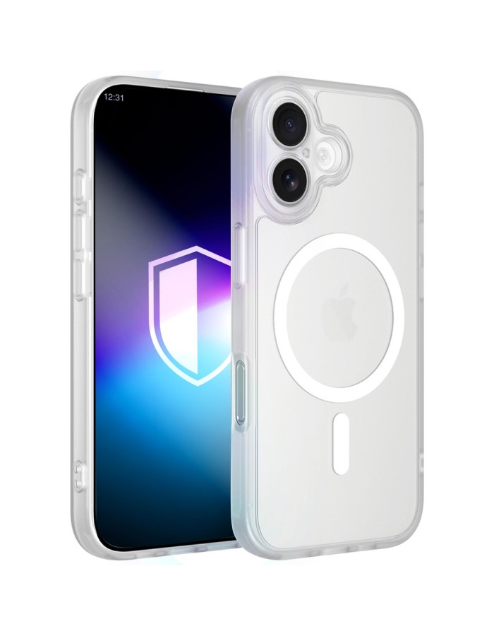 3mk Misty MagCase for iPhone 16 - white 3mk Misty MagCase for iPhone 16 - white