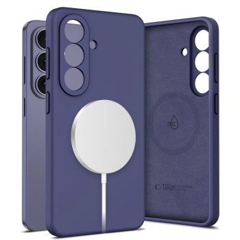 Tech-Protect Silicone MagSafe Case for Samsung Galaxy S26 - Purple Tech-Protect Silicone MagSafe Case for Samsung Galaxy S26 - Purple