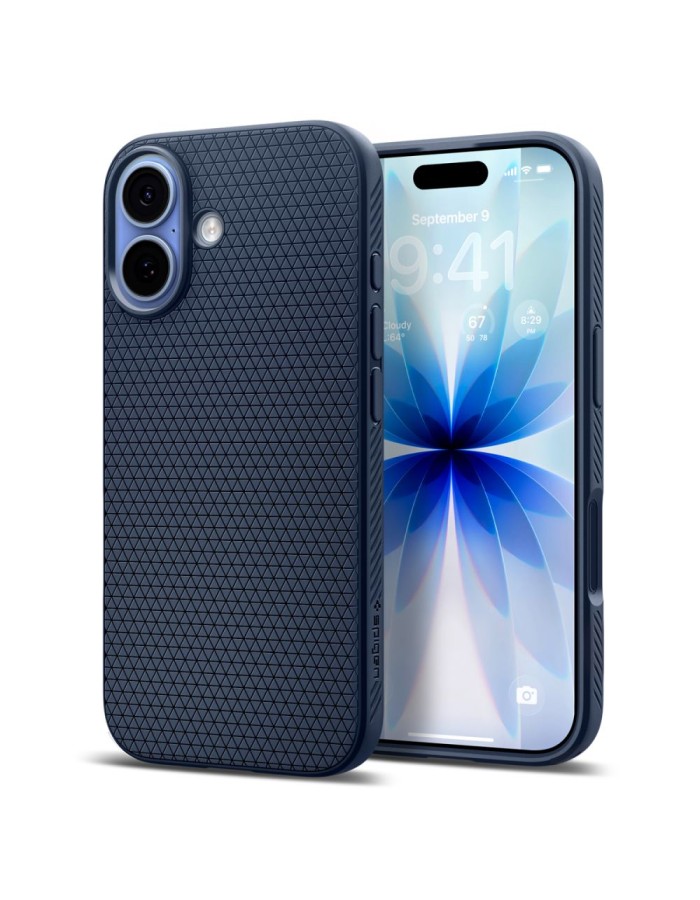 Spigen Liquid Air Case for iPhone 17 - Blue Spigen Liquid Air Case for iPhone 17 - Blue