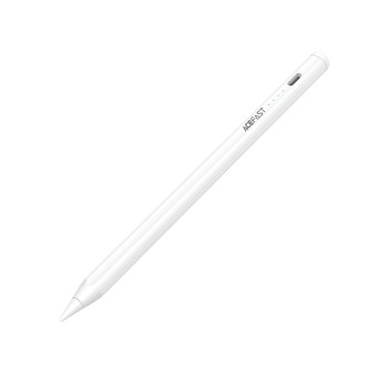 Acefast V1 Universal Capacitive Stylus with 2 Interchangeable Tips - White