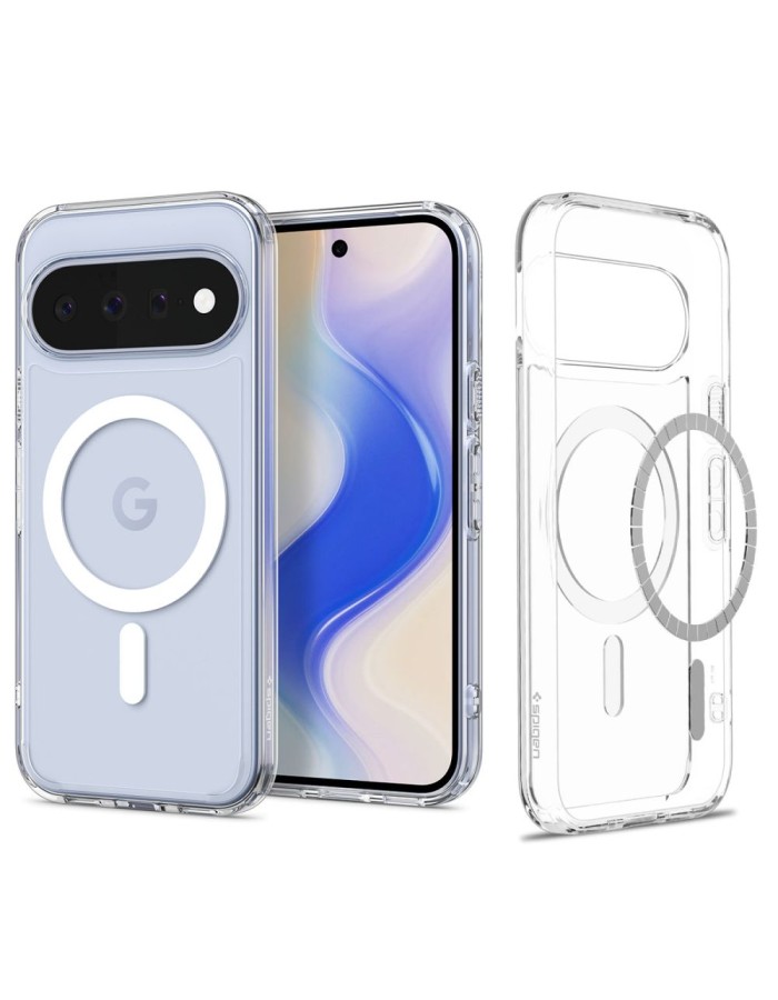 Spigen Ultra Hybrid Mag MagSafe Case for Google Pixel 11 - Clear and White