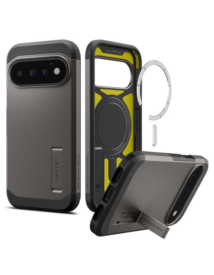 Spigen Tough Armor Mag MagSafe Case for Google Pixel 11 Pro - Dark Gray
