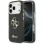 Guess IML 4G Script Metal case for iPhone 17 Pro Max - black