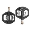 Rockbros M108 Nylon Half-Lock Double-Sided Bicycle Pedals - Black