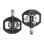Rockbros M108 Nylon Half-Lock Double-Sided Bicycle Pedals - Black