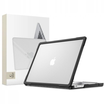 Tech-Protect Velar Case for MacBook Pro 14" 2021 / 2023 / 2025 / 2026 - Transparent Black