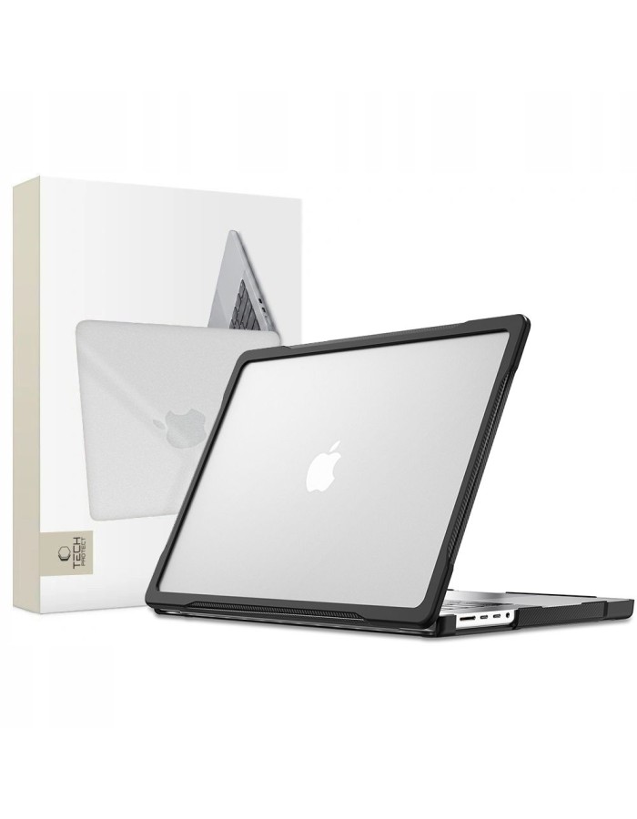 Tech-Protect Velar Case for MacBook Pro 16" 2021 / 2023 / 2025 / 2026 - Transparent Black Tech-Protect Velar Case for MacBook Pro 16" 2021 / 2023 / 2025 / 2026 - Transparent Black