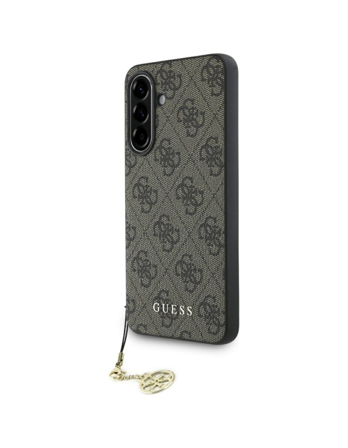 Guess 4G Charms Collection Case for Samsung Galaxy A56 - Brown Guess 4G Charms Collection Case for Samsung Galaxy A56 - Brown