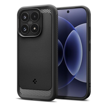 Spigen Rugged Armor case for Xiaomi 17 - black Spigen Rugged Armor case for Xiaomi 17 - black