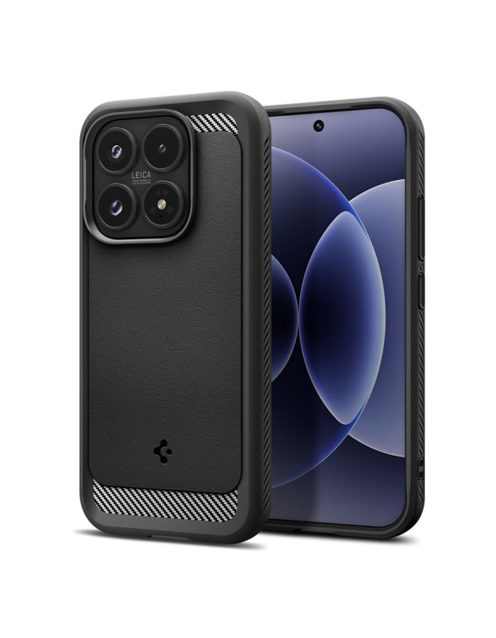 Spigen Rugged Armor case for Xiaomi 17 - black Spigen Rugged Armor case for Xiaomi 17 - black