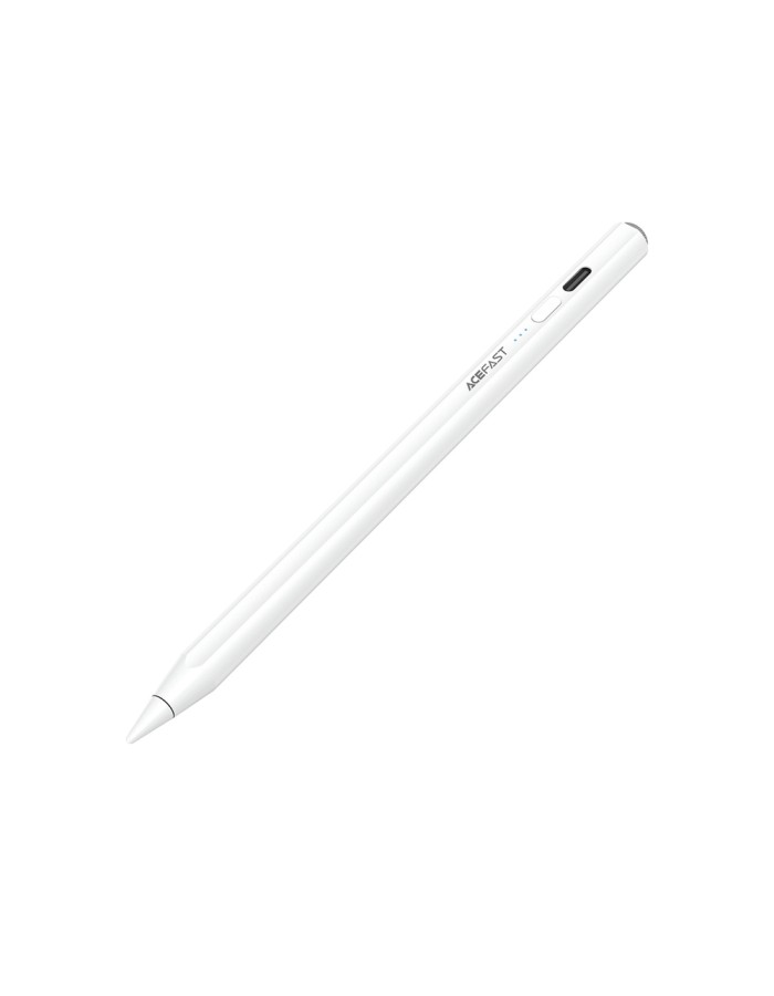 Acefast V2 Capacitive Stylus for iPad with 2 Interchangeable Tips - White