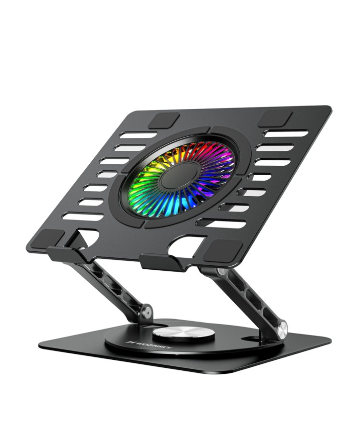 Wozinsky WDCX-X16-AS CoolBase RGB 360° Cooling Stand for Laptop and Tablet - Black Wozinsky WDCX-X16-AS CoolBase RGB 360° Cooling Stand for Laptop and Tablet - Black