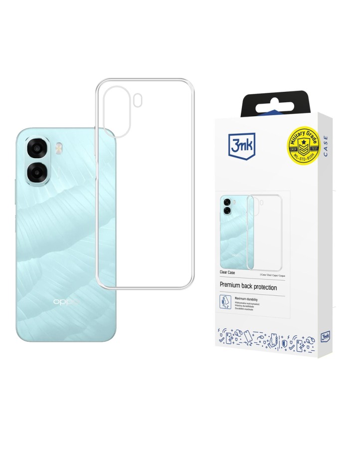 3mk Clear Case for Oppo A6X 5G - transparent 3mk Clear Case for Oppo A6X 5G - transparent