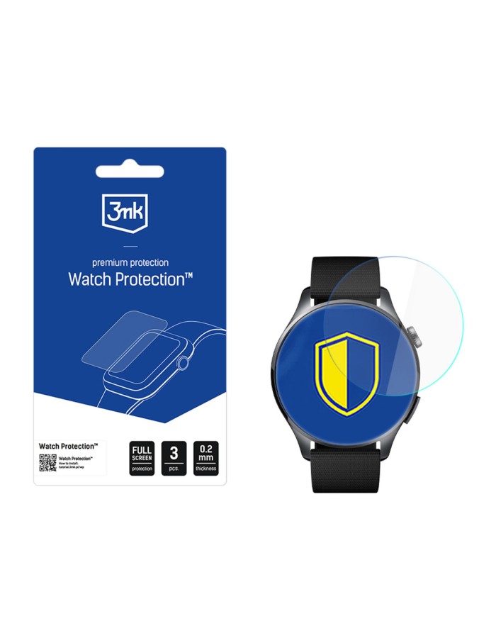 3mk Watch Protection FlexibleGlass Hybrid Glass for Xiaomi Watch 5 (47mm) 3mk Watch Protection FlexibleGlass Hybrid Glass for Xiaomi Watch 5 (47mm)