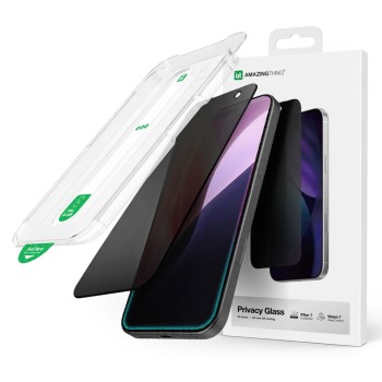 AmazingThing Titan Vision 7 Tempered Glass for iPhone 17 Pro Privacy AmazingThing Titan Vision 7 Tempered Glass for iPhone 17 Pro Privacy