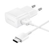 Samsung EP-TA200EWE USB-A 15W wall charger with EP-DR140AWE USB-A - USB-C cable (OOB Bulk - replacement packaging) - white Samsung EP-TA200EWE USB-A 15W wall charger with EP-DR140AWE USB-A - USB-C cable (OOB Bulk - replacement packaging) - white