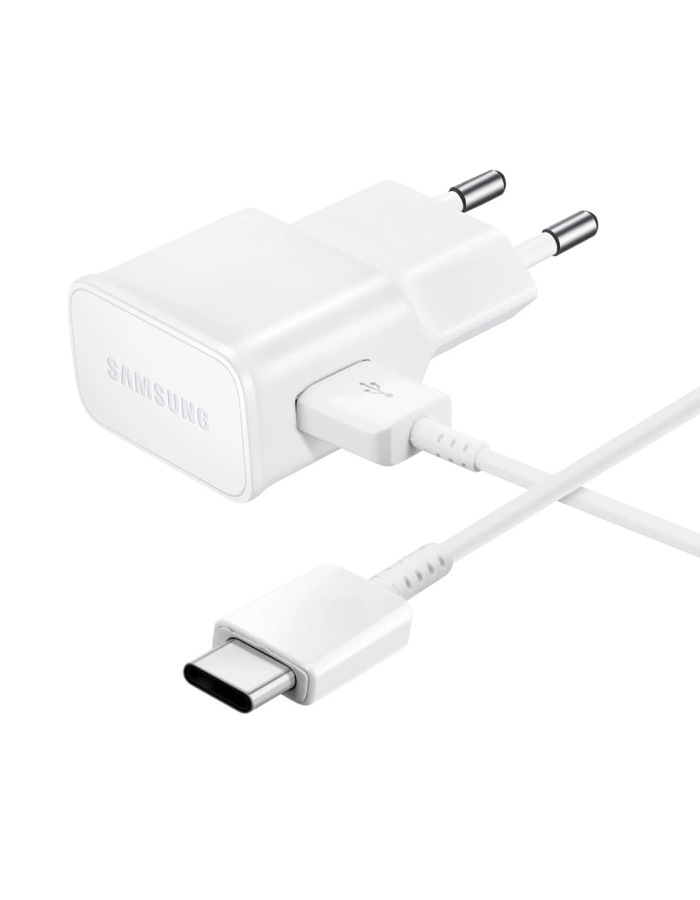 Samsung EP-TA200EWE USB-A 15W wall charger with EP-DR140AWE USB-A - USB-C cable (OOB Bulk - replacement packaging) - white Samsung EP-TA200EWE USB-A 15W wall charger with EP-DR140AWE USB-A - USB-C cable (OOB Bulk - replacement packaging) - white