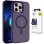 3mk Smoke MagCase for iPhone 16 Pro - Purple