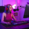 Wozinsky WKG-200 RGB Membrane Gaming Keyboard with Scroll Wheel - Black Wozinsky WKG-200 RGB Membrane Gaming Keyboard with Scroll Wheel - Black