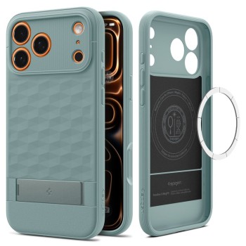 Spigen Parallax "S" MagSafe Case for iPhone 17 Pro - Green