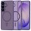 Tech-Protect Magmat MagSafe Case for Samsung Galaxy S26 - Matte Purple