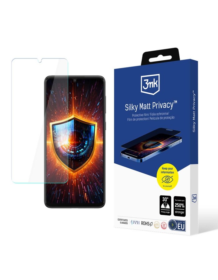 3mk Silky Matt Privacy Matte Privacy Screen Protector for Samsung Galaxy A32 4G