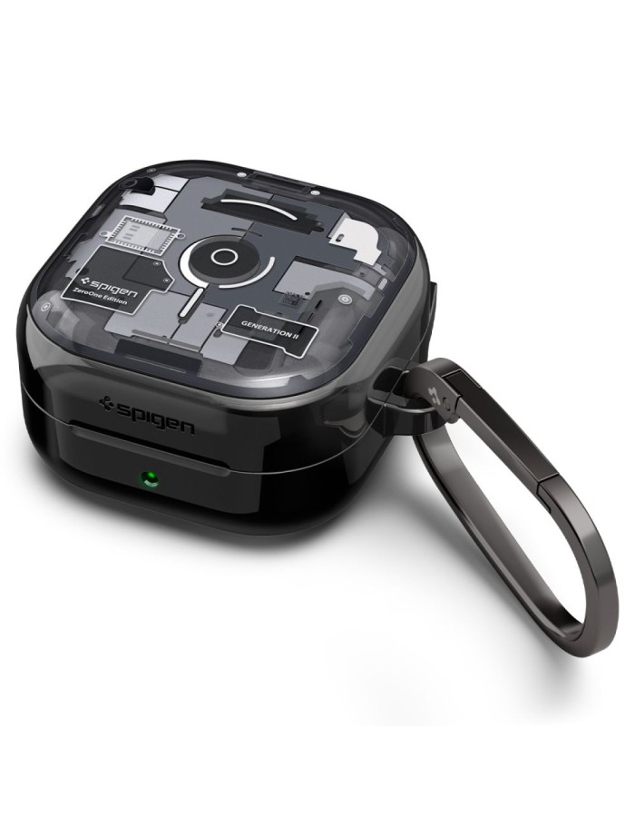 Spigen Ultra Hybrid Zero One Case for Samsung Galaxy Buds 4 / 4 Pro - Black