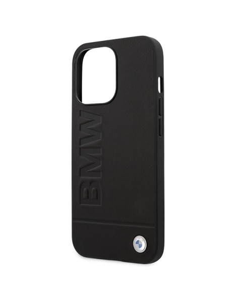 Etui BMW BMHMP14LSLLBK iPhone 14 Pro 6,1" czarny/black hardcase Signature Logo Imprint Magsafe