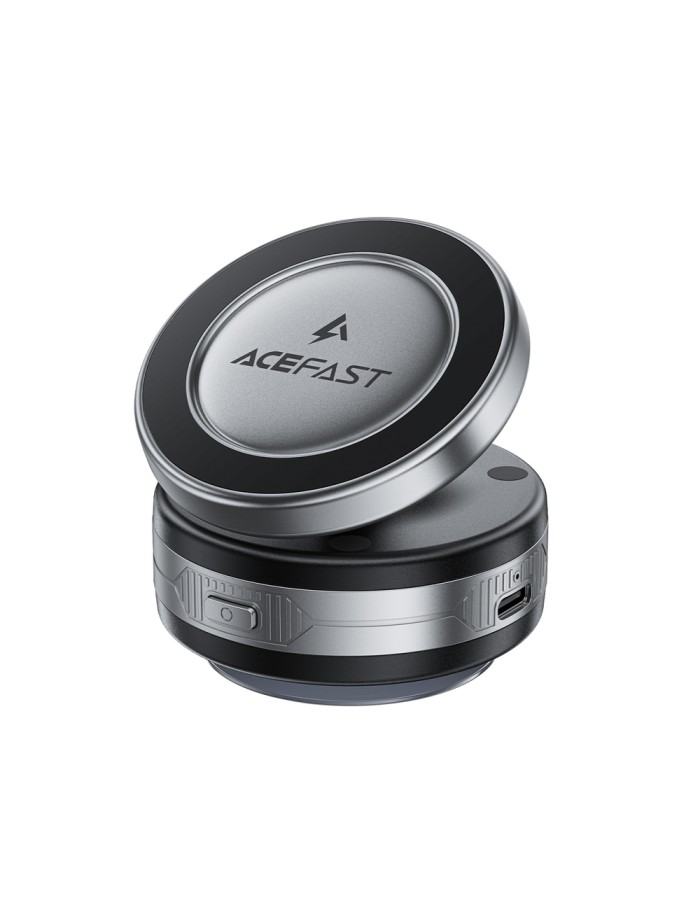 Acefast E29 Magnetic Holder with Wireless Charger with Suction Cup for Dashboard/Windshield - Black