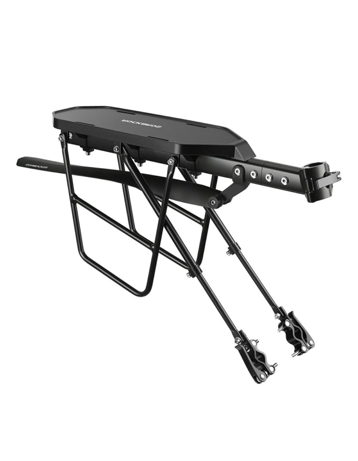 Rockbros RBHJ-1 Black Diamond Bike Rack with Mudguard and Quick Mount for 26-29" Mountain Bikes - Black Rockbros RBHJ-1 Black Diamond Bike Rack with Mudguard and Quick Mount for 26-29" Mountain Bikes - Black