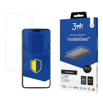 Tempered glass 3mk FlexibleGlass Special Edition for OnePlus 6 Tempered glass 3mk FlexibleGlass Special Edition for OnePlus 6