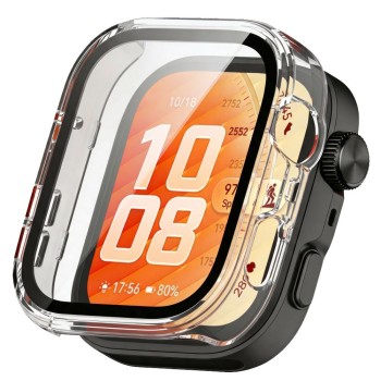 Tech-Protect Defense Case for Huawei Watch Fit 5 Pro - Transparent Tech-Protect Defense Case for Huawei Watch Fit 5 Pro - Transparent