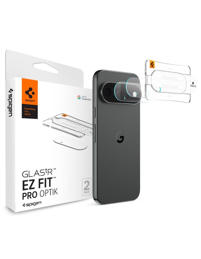 Spigen Optik Pro HD 2-Pack Tempered Glass Lens Screen Protector for Google Pixel 11 Spigen Optik Pro HD 2-Pack Tempered Glass Lens Screen Protector for Google Pixel 11