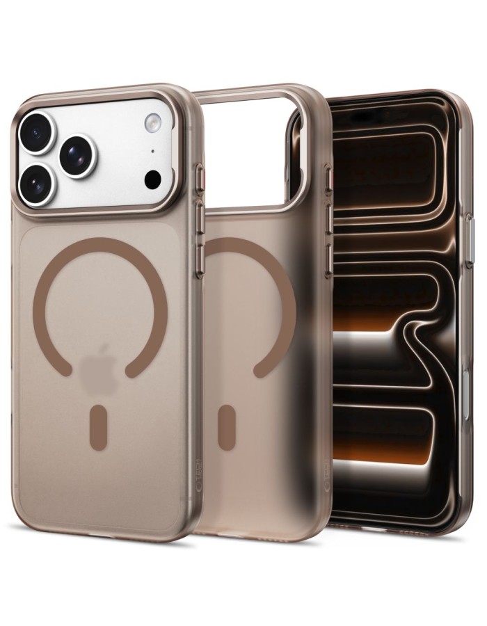 Tech-Protect MagZero MagSafe Case for iPhone 17 Pro Max / 18 Pro Max - Matte Brown Tech-Protect MagZero MagSafe Case for iPhone 17 Pro Max / 18 Pro Max - Matte Brown