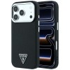 Guess Grained Triangle Logo MagSafe Case for iPhone 17 Pro / 18 Pro - Black Guess Grained Triangle Logo MagSafe Case for iPhone 17 Pro / 18 Pro - Black