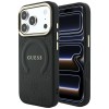 Guess Saffiano Peony & Ring MagSafe Case for iPhone 17 Pro Max / 18 Pro Max - Black Guess Saffiano Peony & Ring MagSafe Case for iPhone 17 Pro Max / 18 Pro Max - Black