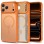 Tech-Protect MagPrime MagSafe CC Case for iPhone 18 Pro Max / 17 Pro Max - Matte Orange