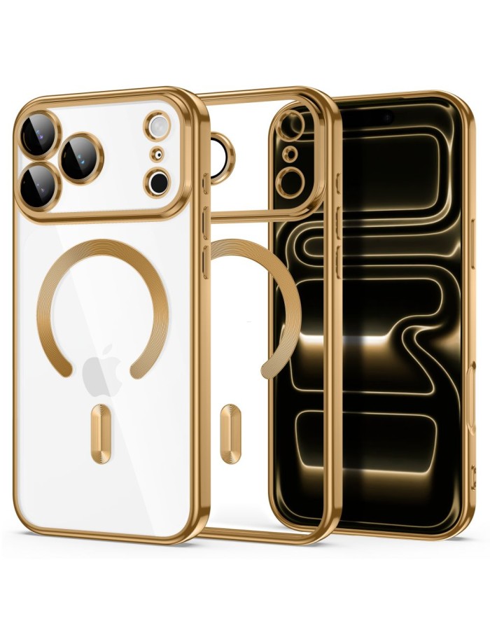 Tech-Protect MagFlex Case for iPhone 18 Pro / 17 Pro - Gold Tech-Protect MagFlex Case for iPhone 18 Pro / 17 Pro - Gold