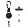 Tech-Protect ATH04 UrbanLoop Lanyard - Black and Orange