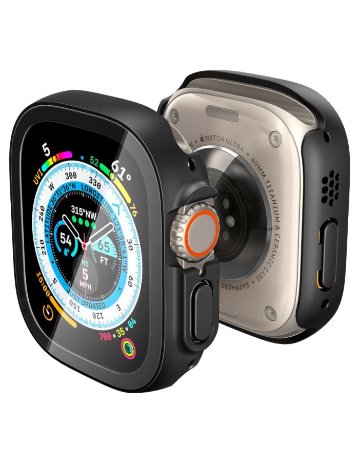 Spigen Thin Fit 360 Case for Apple Watch Ultra (49mm) - Black