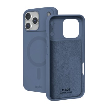 SBS Instinct Mag Case for iPhone 18 Pro Max / 17 Pro Max Compatible with MagSafe - Blue