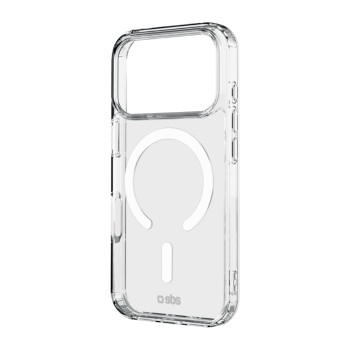 SBS Light Mag Cover for iPhone 18 Pro Max / 17 Pro Max Compatible with MagSafe - Clear